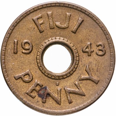 купить Фиджи 1 пенни (penny) 1943