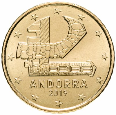 купить Андорра 50 центов (cents) 2019