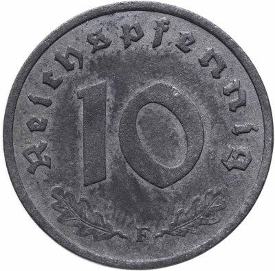купить Германия, Третий рейх 10 рейхспфеннигов (reichspfennig) 1940-1944