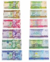 Купить Туркменистан набор банкнот 2009 (6 штук)