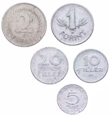 купить Венгрия набор из 5 монет 1949-1965