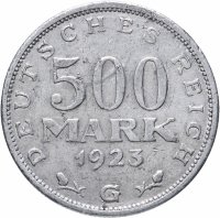 Купить Германия 500 марок 1923