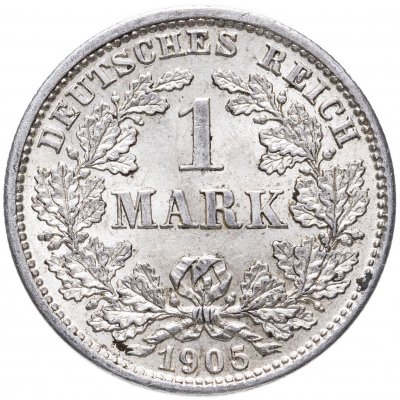 купить Германия (Германская Империя) 1 марка 1905 D знак монетного двора: "D" - Мюнхен