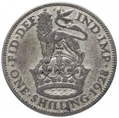 купить Великобритания 1 шиллинг (shilling) 1928