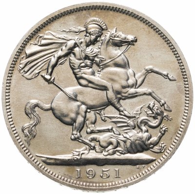 купить Великобритания 1 крона (crown) 1951 "Британский фестиваль 1951 года"