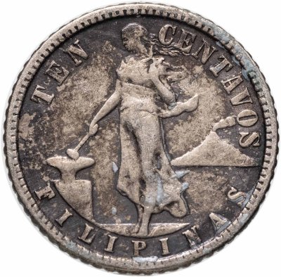 купить Филиппины 10 сентаво (centavos) 1944