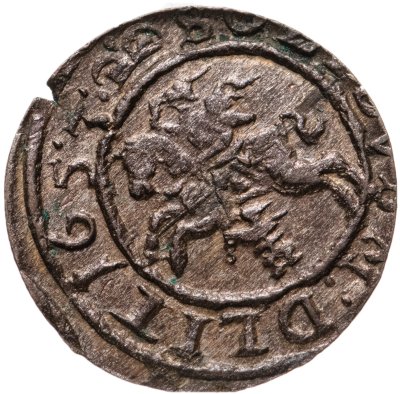купить Речь Посполитая 1 солид (шеляг 1/3 гроша) 1653 Ян Казимир