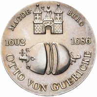 Купить Германия (ГДР) 10 марок (mark) 1977 года "375 лет со дня рождения Отто фон Герике"