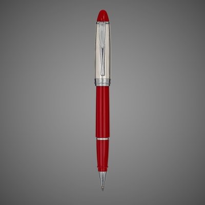купить Ручка Роллер Aurora Ipsilon red CT, в подарочной коробке, Драгметаллы: серебро, смола, 2026 г.