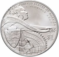 купить США 1 доллар (dollar) 2016 P 100 лет Паркам UNC