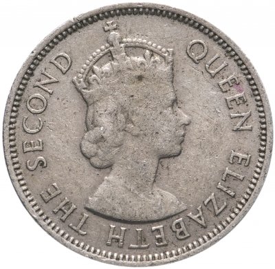 купить Малайя и Британское Борнео 20 центов (cents) 1954-1961, случайная дата