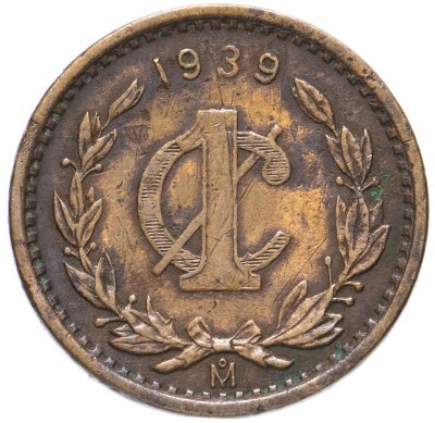 купить Мексика 1 сентаво (centavo) 1939-1945
