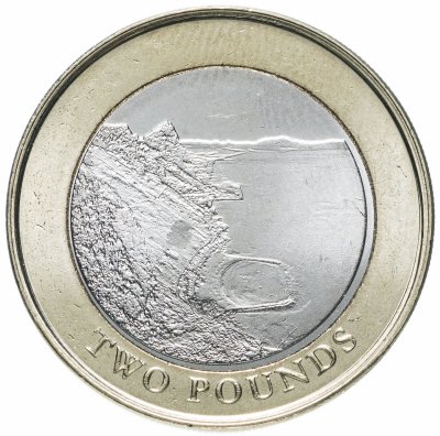 купить Гибралтар 2 фунта (pounds) 2020