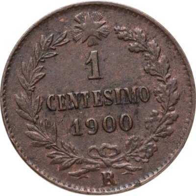 купить Италия 1 чентезимо (centesimo) 1900