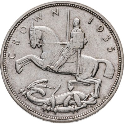 купить Великобритания 1 крона (crown) 1935 "25 лет правления Короля Георга V"