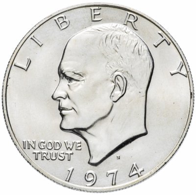 купить США 1 доллар (dollar) 1974 S