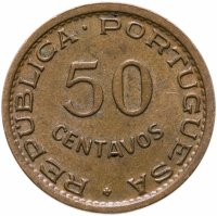купить Ангола 50 сентаво (centavos) 1958