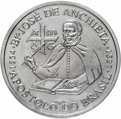 купить Португалия 200 эскудо (escudos) 1997 "400 лет со дня смерти Хосе де Анчьета"