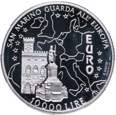 купить Сан-Марино 10000 лир (lire) 1996 Евро