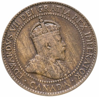 купить Канада 1 цент (cent) 1910