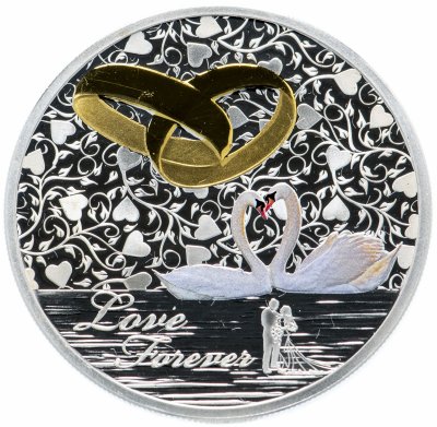 купить Танзания 1000 шиллингов 2014 "Любовь навсегда" в футляре