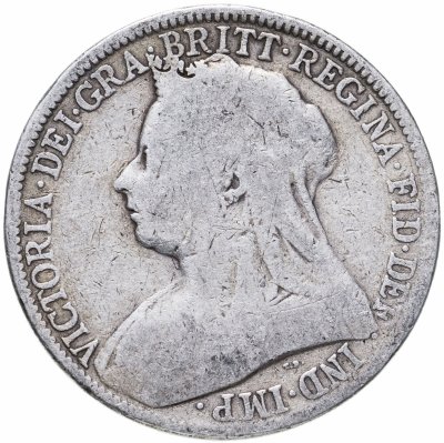 купить Великобритания 2 шиллинга (флорин, shillings) 1897