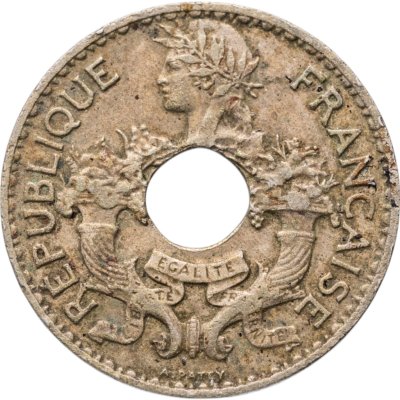 купить Французский Индокитай 5 сантимов (centimes) 1939
