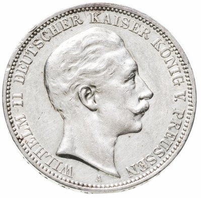 купить Германская Империя, Пруссия 3 марки 1910 A