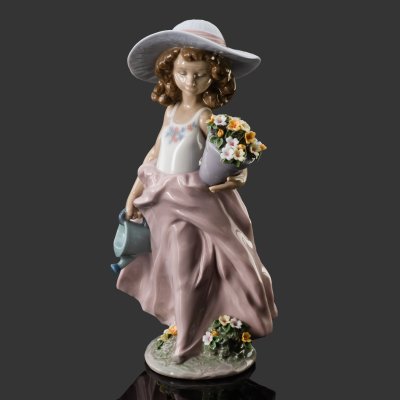 купить Статуэтка "Сбывшееся желание", автор Antonio Ramos, фарфор, роспись, Lladro, Испания, 1999 г.
