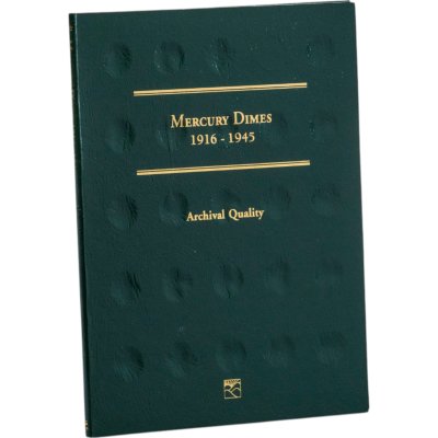 купить Альбом-фолдер Classic для монет 10 центов Mercury dime. 1916-45 (Littleton, США)