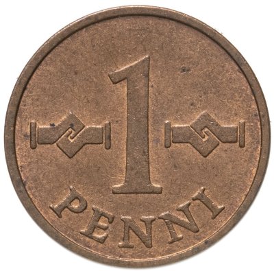 купить Финляндия 1 пенни (penny) 1963