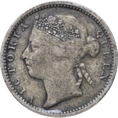 купить Стрейтс Сетлментс 10 центов (cents) 1897 Знак монетного двора: "H" - Хитон, Бирмингем