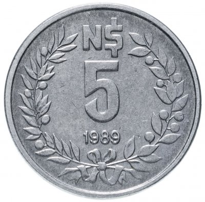 купить Уругвай 1 новый песо 1989