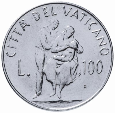 купить Ватикан 100 лир (lire) 1982 "Семья"