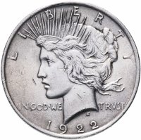 Купить США 1 доллар 1922 без обозначения монетного двора