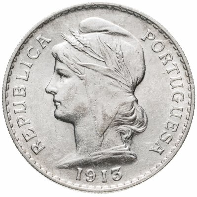 купить Португалия 50 сентаво 1913