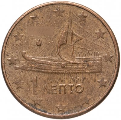 купить Греция 1 евро цент (euro cent) 2002-2021, случайная дата