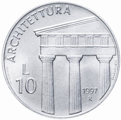 купить Сан-Марино 10 лир (lire) 1997