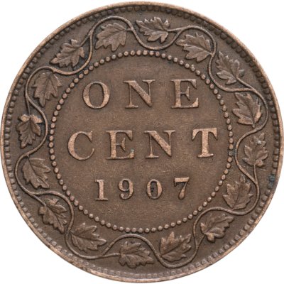 купить Канада 1 цент (cent) 1907