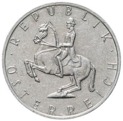 купить Австрия 5 шиллингов (shillings) 1989