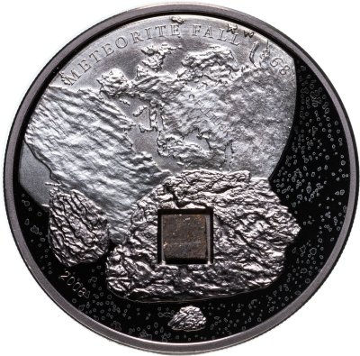 купить Острова Кука 5 долларов 2008 "Метеорит Пултуск"