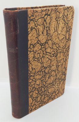 купить Лесков Н.С. "Полное собрание сочинений" (т. 1-3 под одной обложкой), бумага, печать, кожаный корешок, тиснение, Издание А.Ф. Маркса, Российская империя, 1902 г.