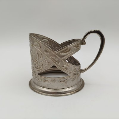 купить Подстаканник "Запорожье", мНЦ (медь-никель-цинк), Вольнянский завод столовых приборов им. Шевченко (ЗiШ, ЗиШ), мНЦ (медь-никель-цинк), СССР, 1970-1990 гг.