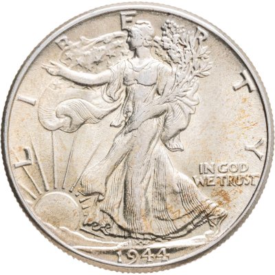 купить США 50 центов (1/2 доллара, half dollar) 1944 Walking Liberty Half Dollar