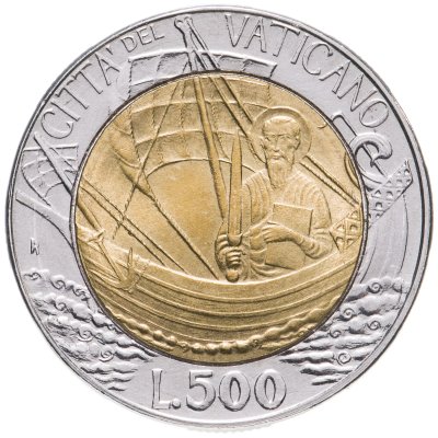 купить Ватикан 500 лир (lire) 1985