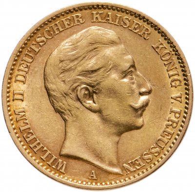 купить Германская империя 20 марок (mark) 1910 "A"- Берлин