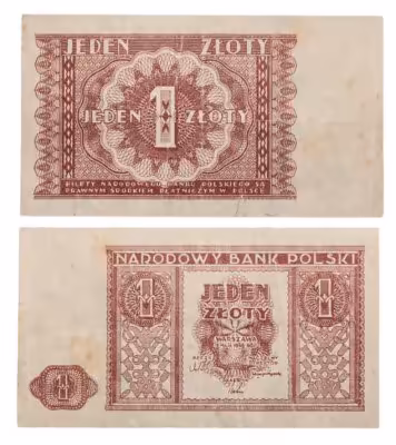 купить Польша 1 злот 1946