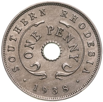 купить Южная Родезия 1 пенни (penny) 1938