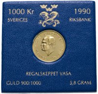 Купить Швеция 1000 крон 1990