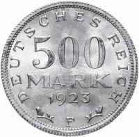 Купить Германия 500 марок 1923 F